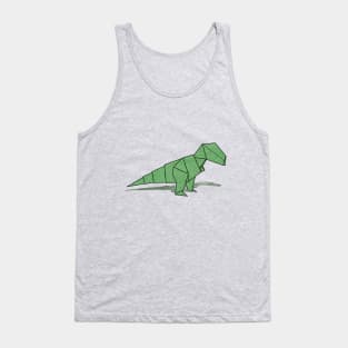 T-Rex Origami Tank Top